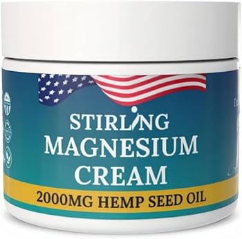 Amazon.com : STIRLING Magnesium Cream – 2000mg Hemp Seed Oil, Dead