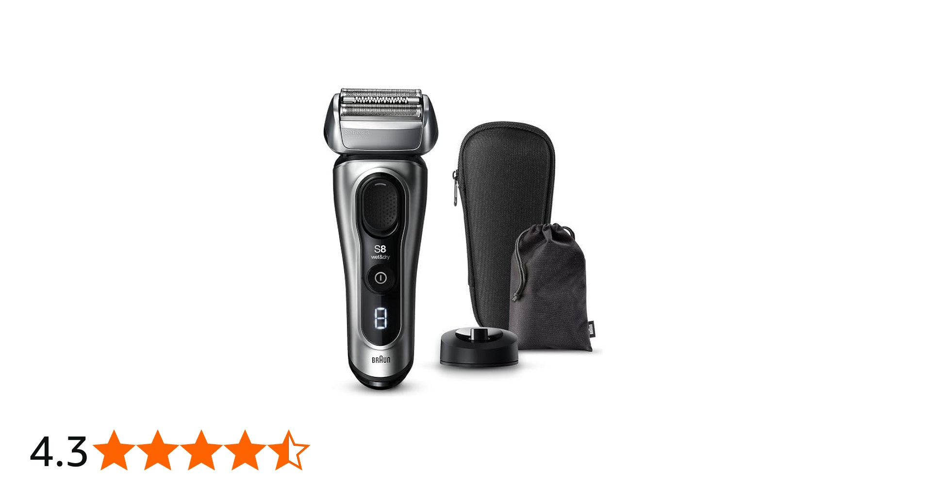 Amazon | ブラウン シェーバー シリーズ8 充電式シェーバー 8417S-V