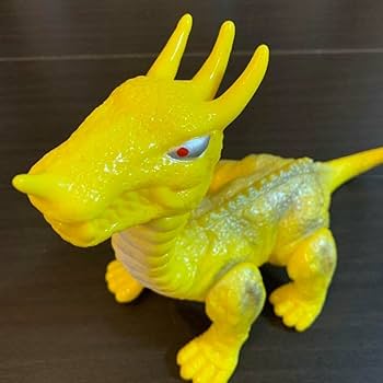 Amazon.co.jp: 超 ミドロン ソフビ 限定カラー イエロー 宇宙猿人ゴリ