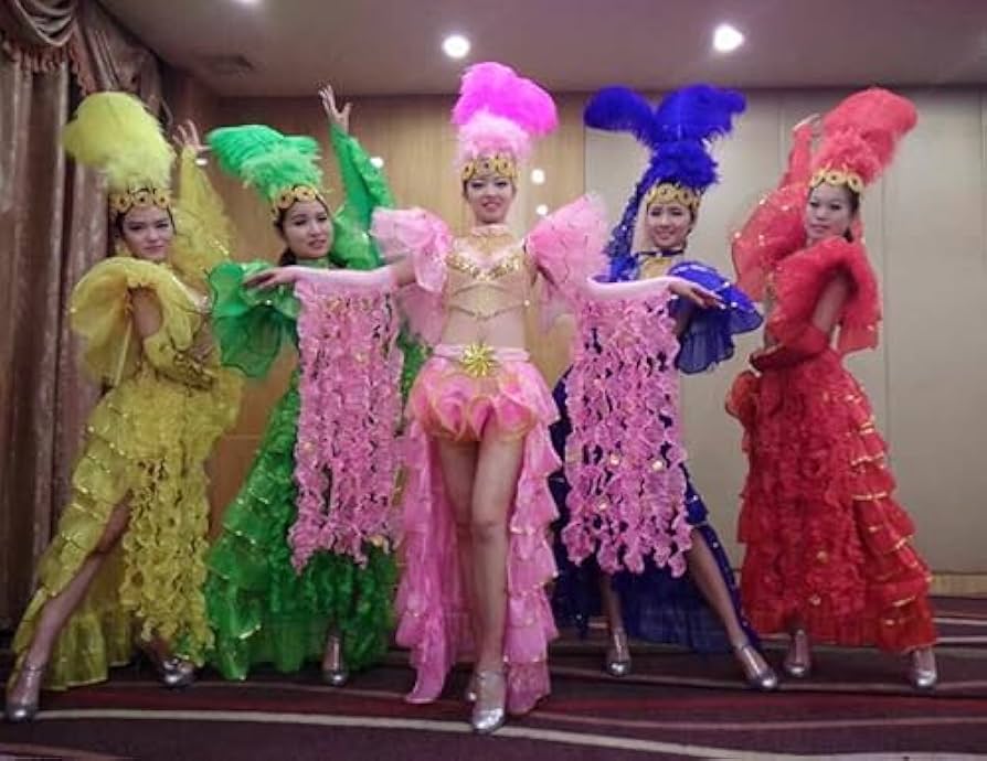 Amazon.co.jp: サンバ コスプレ 衣装 羽 コスプレ ダンスショー