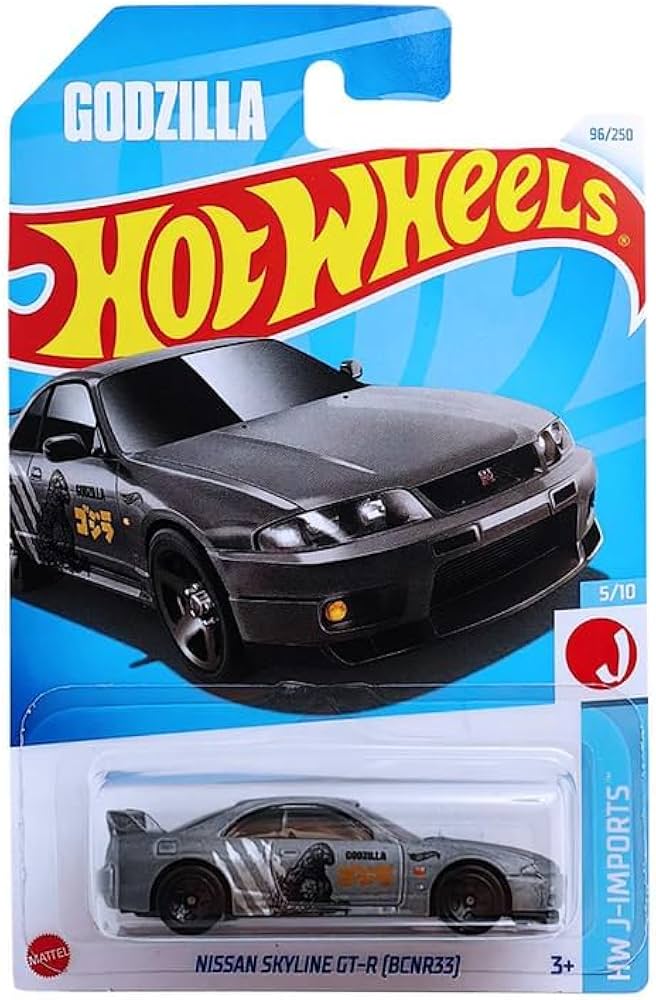 Amazon.com: Hot Wheels Nissan Skyline GT-R (BNCR33), Gray, HW J