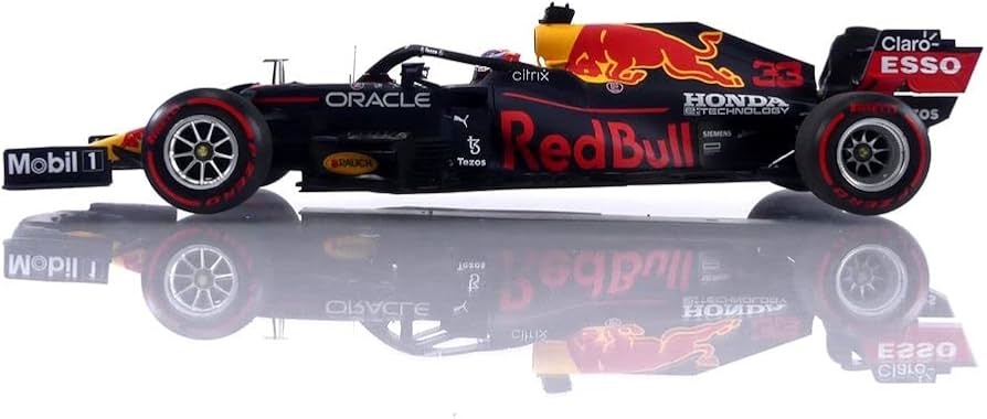 Amazon.com: Minichamps 110211433 1:18 Red Bull Racing Honda RB16B