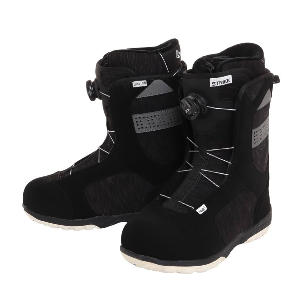 AIRWALKスノーボードブーツ(黒/赤) BOAシステム28cm AIRWALK