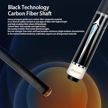 Amazon.co.jp: KHEALING ビリヤード キュー カーボン T 700カーボン