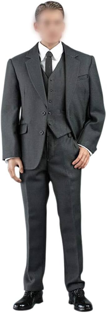 Amazon.co.jp: 1/6 フィギュア ビジネススーツ 男性 衣装 人形