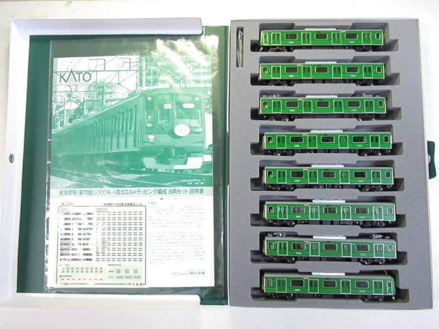 Amazon | KATO 10-1456 東急電鉄東横線5000系 青ガエルラッピング編成