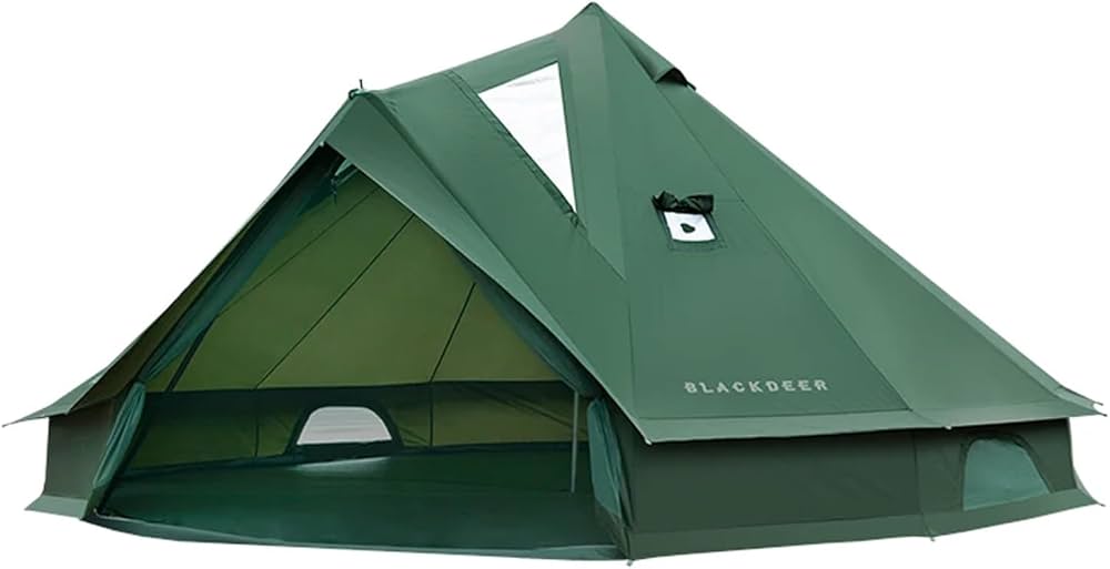 Amazon | BLACKDEER 多機能 ベルテント、210Dオックスフォード布 5×5