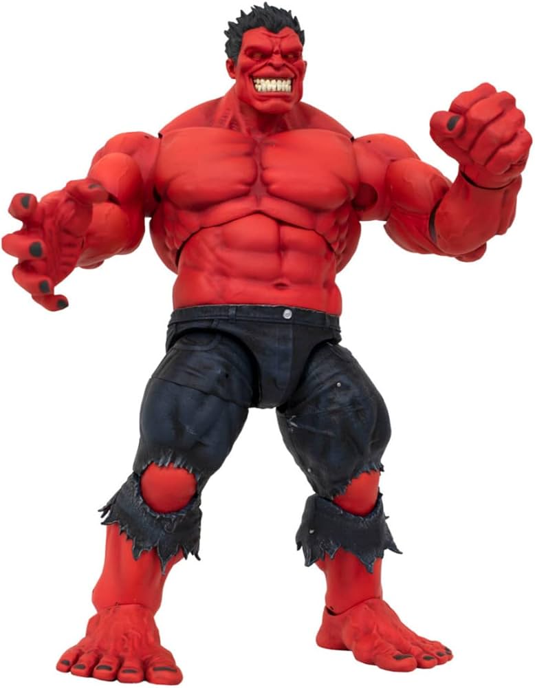 Amazon.com: Diamond Select Toys Marvel Select Red Hulk 9-Inch