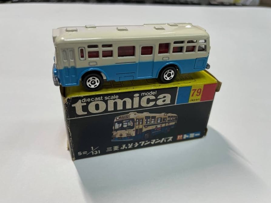 Amazon | トミカ 黒箱 三菱ふそうワンマンバス 国産 | ミニカー・ダイ