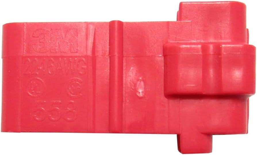Amazon | 3M 558 スコッチロック エレクトロタップ 分岐タップ 赤 500