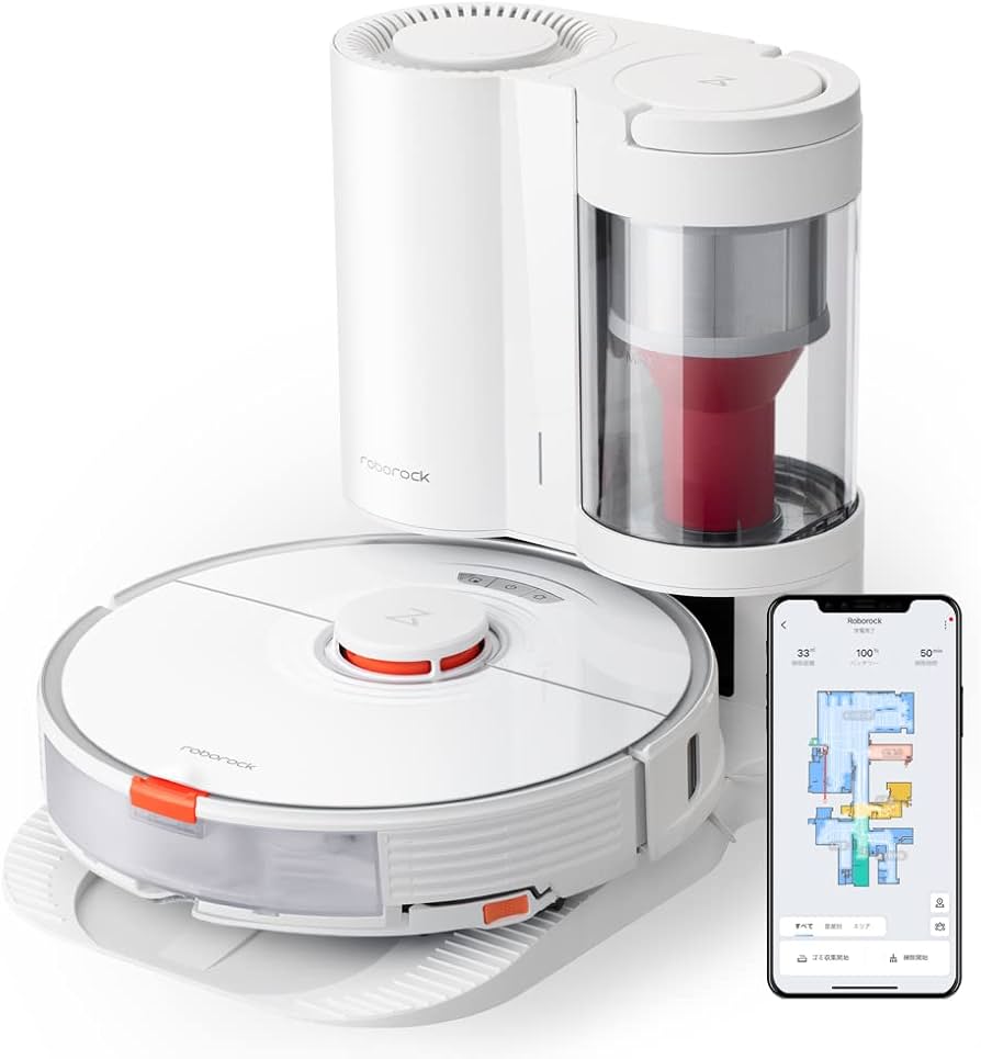 梱包・発送たのメル便】Roborock S7+ 本体＋自動ゴミ収集ドック 梱包