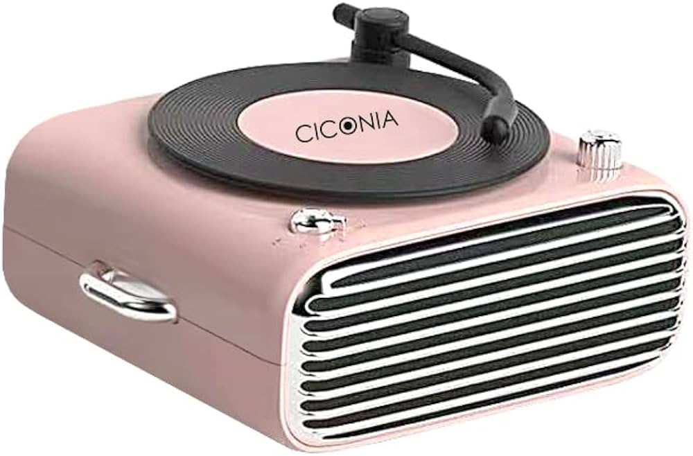 Amazon.co.jp: レトロ型ブルートゥーススピーカー AFR-D10 (pink