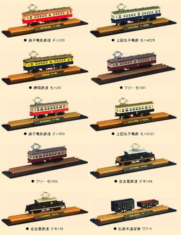 Amazon | 鉄道コレクション 第1弾 10入りBOX | フィギュア・ドール 通販