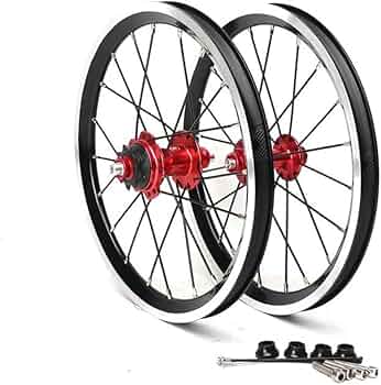 Amazon | 14インチ 412 折りたたみ自転車ホイールセット シングル