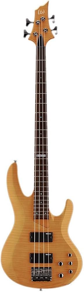 Amazon | ESP LTD B-154DX HN Honey Natural B154DXHN エレキ ベース