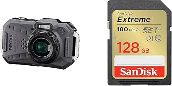 Amazon | ペンタックス PENTAX WG-1000 グレー 【SD128GBセット】 本格