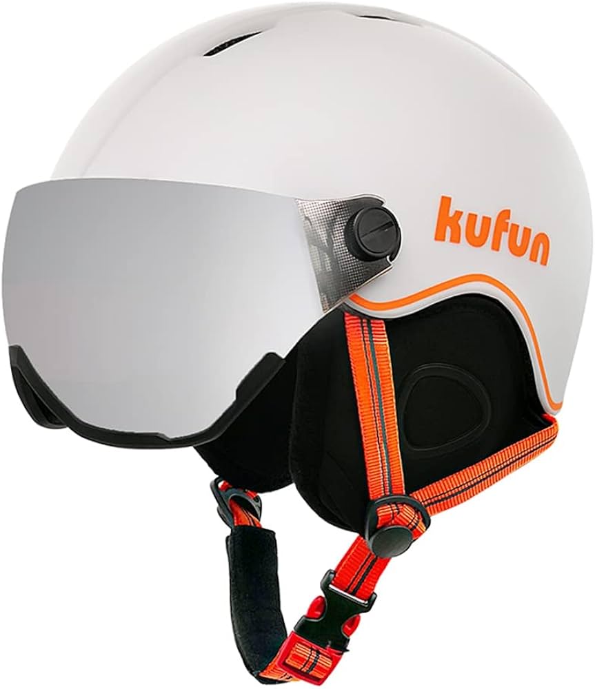 Amazon | kufun スキー ヘルメット バイザー スノーボード ヘルメット
