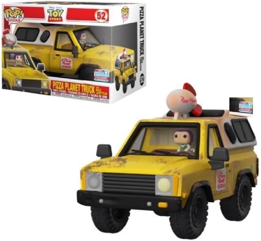 Amazon.com: Funko Toy Story Pizza Planet Truck & Buzz Lightyear