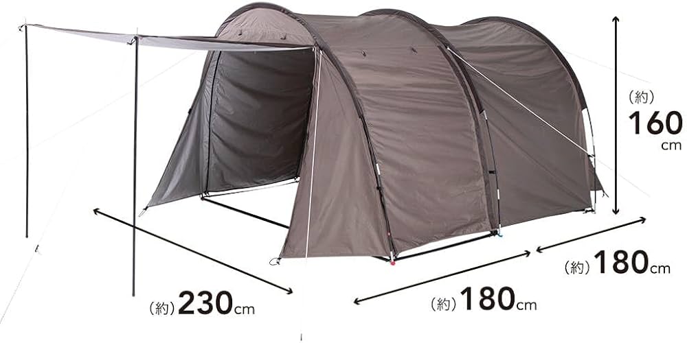 Amazon | カインズ(CAINZ) カインズ ツールームテント2 (2～3人用