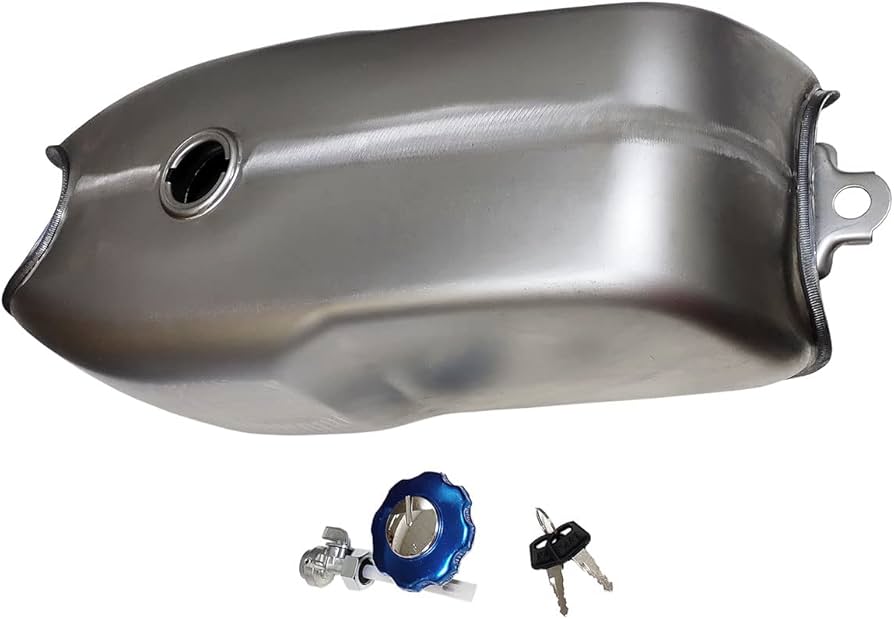 Amazon | YIBO オートバイ用ガス燃料タンク バイク燃料タンク 9L 2.4