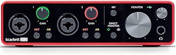 Amazon.co.jp: Focusrite Scarlett 2i2 USBオーディオインターフェース