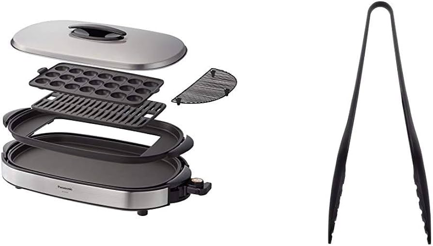 Amazon | 【セット買い】パナソニック ホットプレート 3枚タイプ 平面+