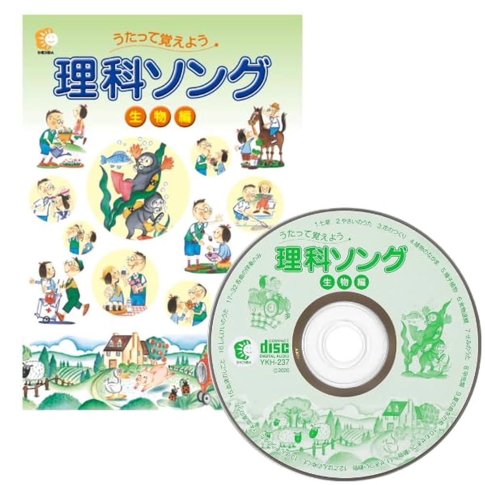 2023年改訂版 七田式 理科社会ソング 5冊セット + CD しちだ教育研究所