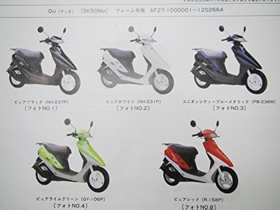 Amazon.co.jp: 中古 ホンダ 正規 バイク 整備書 ディオ SR ZX パーツ