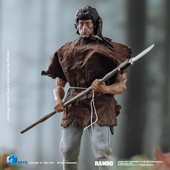 Amazon.co.jp: [Tbmodel] HIYA 1/12フィギュア用 Rambo ランボー 素体