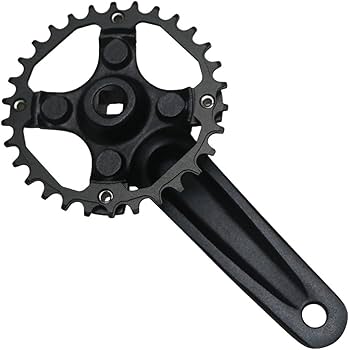 Amazon | スクエアテーパークランクセット 152mm/165mm/170mm 104BCD