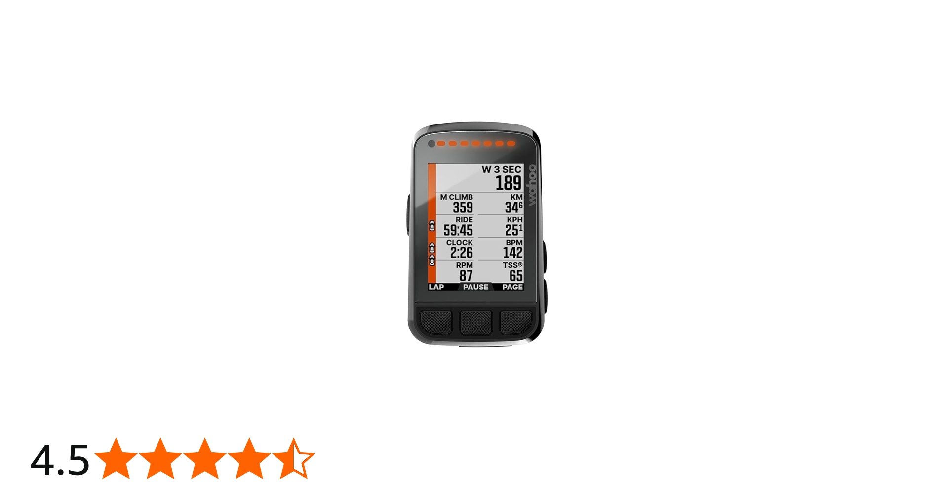 Amazon.co.jp: WAHOO ELEMNT BOLT [WFCC5] サイクルコンピューター単体