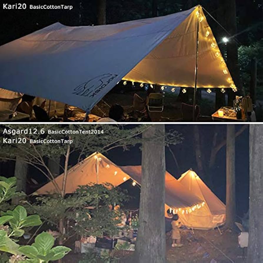 Amazon | [ノルディスク] Nordisk Kari 20 カリ Basic Cotton Tarp