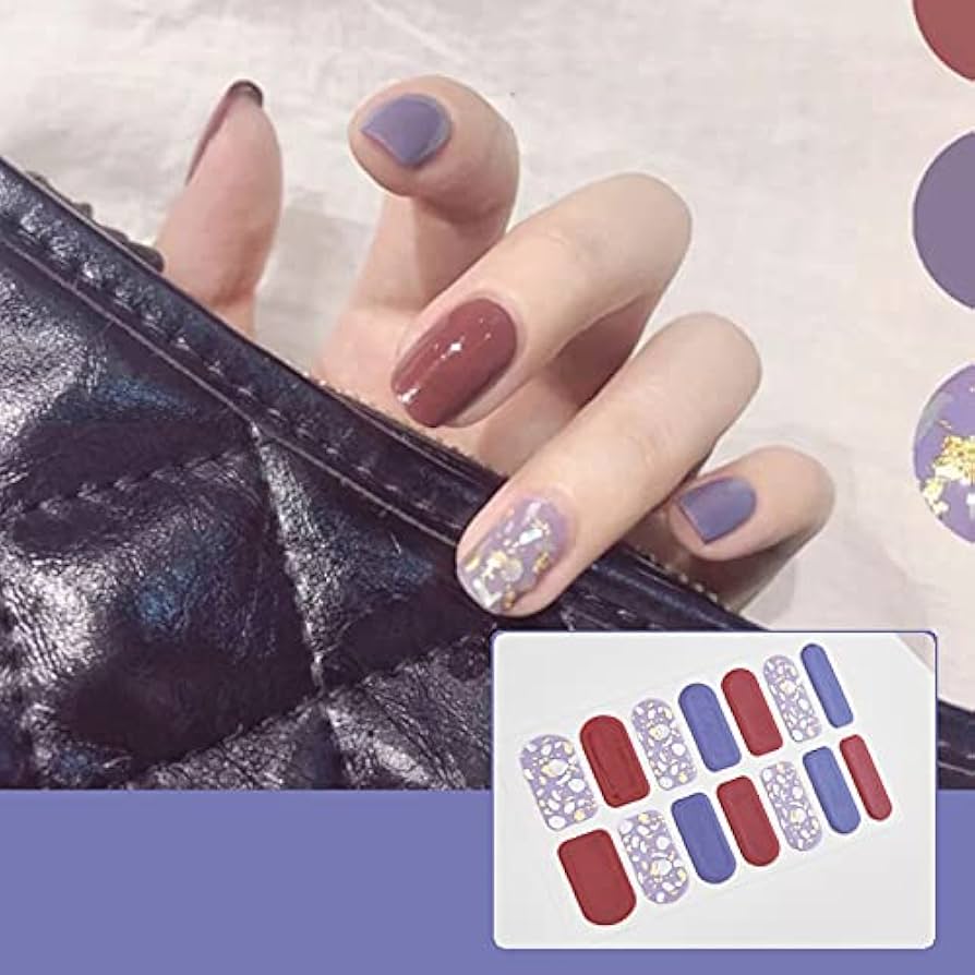 Amazon.co.jp: 8枚セット ネイルシール 手用 3D立体感 損傷のない