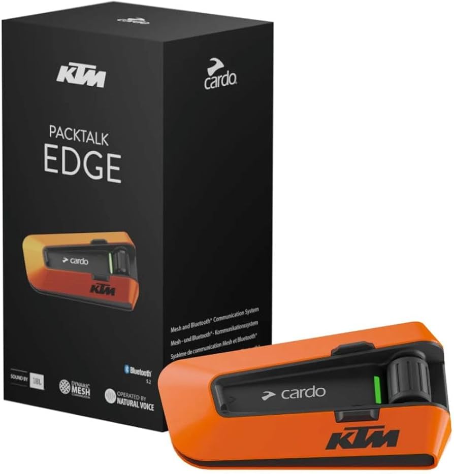 Cardo Systems Packtalk Edge KTM Edition, Single Pack : Amazon.ca