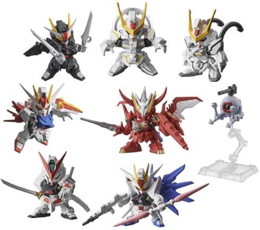 Amazon | 【バンダイ】機動戦士ガンダム ガシャポン戦士NEXT17 全8種