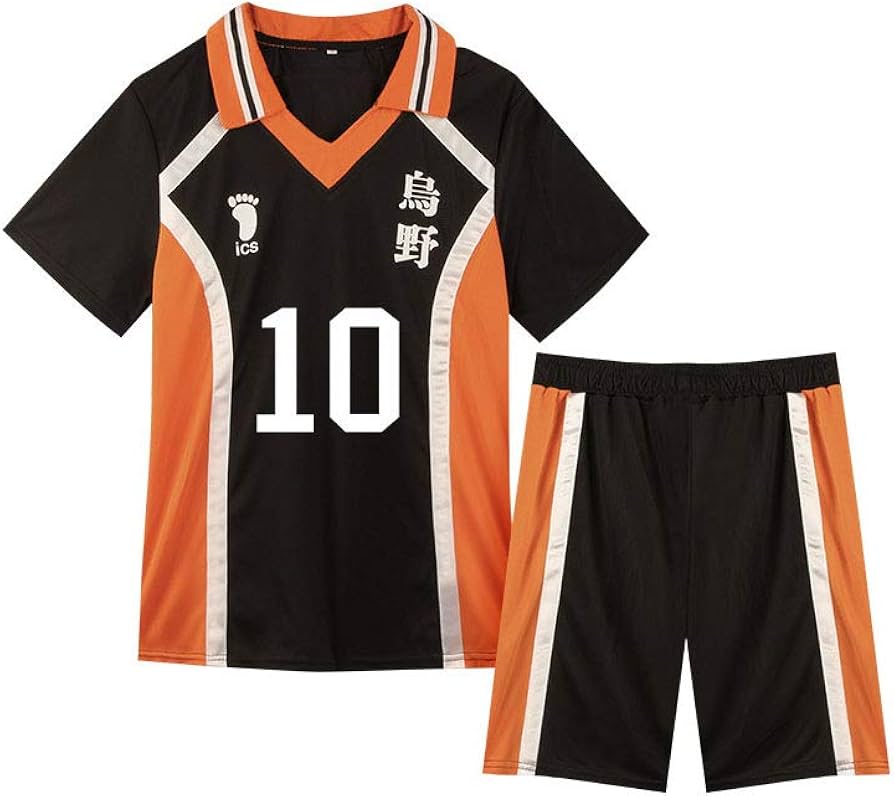 Amazon.co.jp: ハイキュー!! 烏野高校 排球部 ユニフォーム Tシャツ