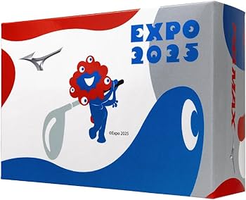 Amazon | 【ミズノ】 大阪・関西万博 EXPO2025 ゴルフボール RB MAX