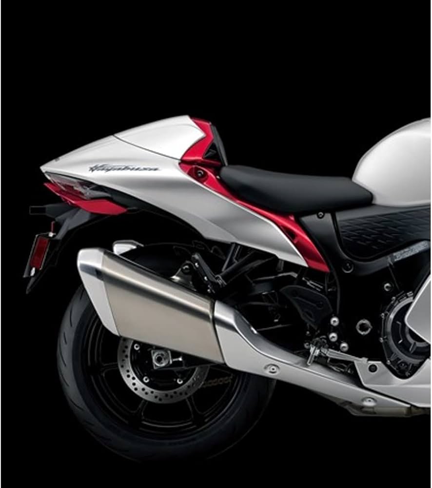 Amazon | スズキ リアシングルシート カウル シルバー/レッド 2022+