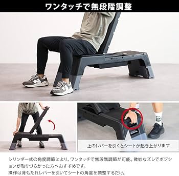 Amazon | リーディングエッジ トレーニングベンチ デッキ 耐荷重120kg