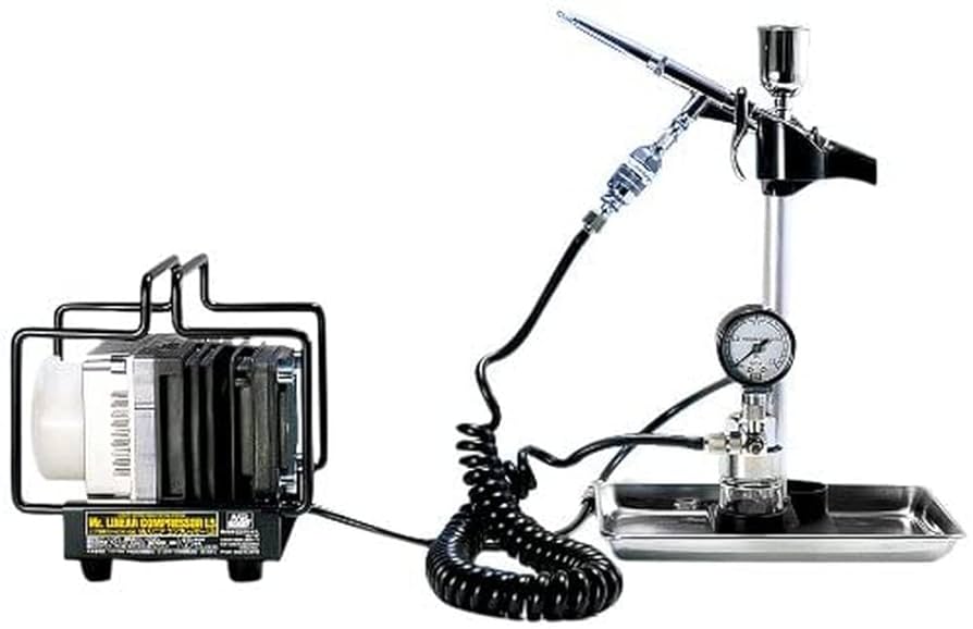 Mr.リニアコンプレッサーL5 エアーブラシ塗装システム Amazon.co.jp