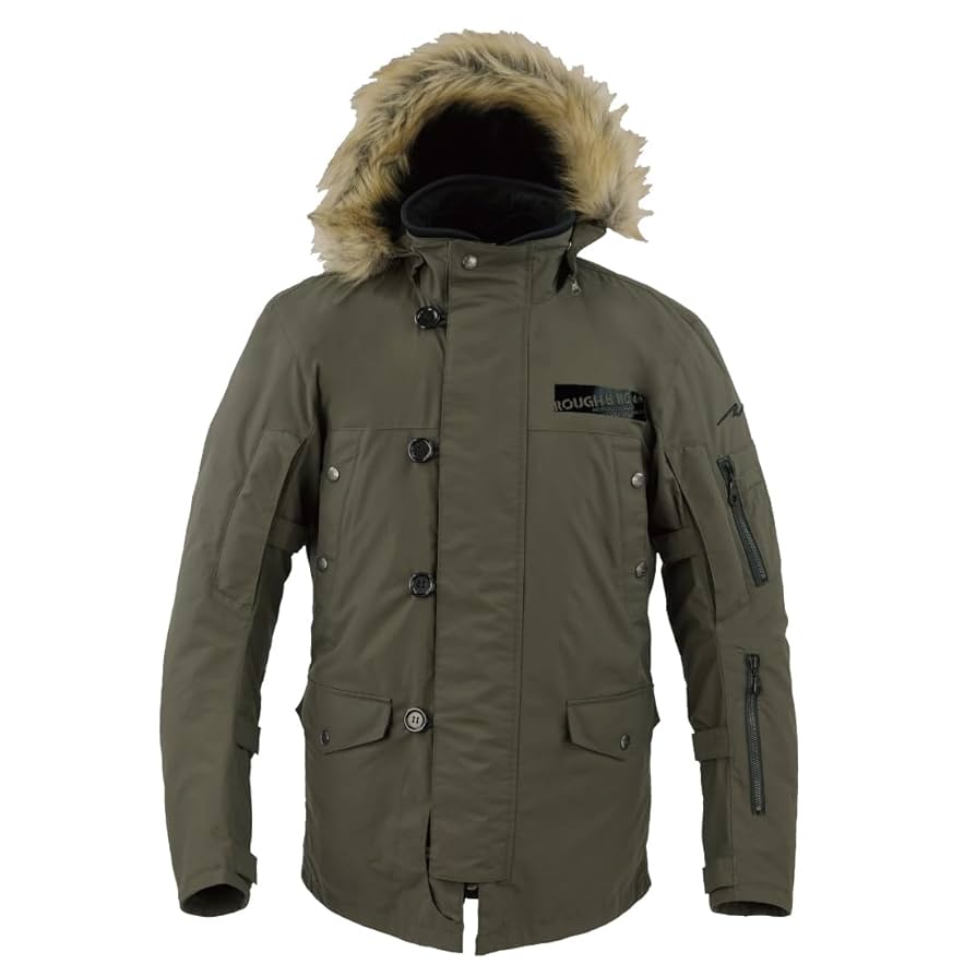 バイク用 N-3BRプリマロフトウインタージャケット ヘリンボーン