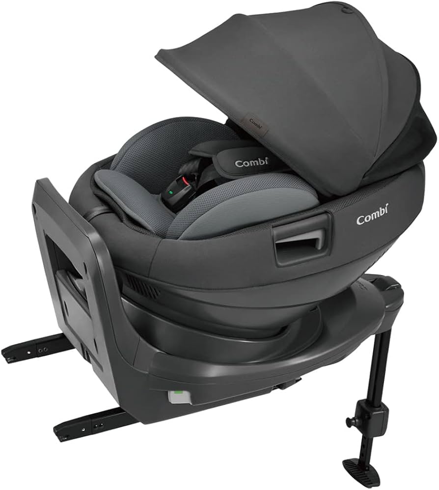 Amazon | コンビ ISOFIX固定 新生児対応 回転式 チャイルドシート