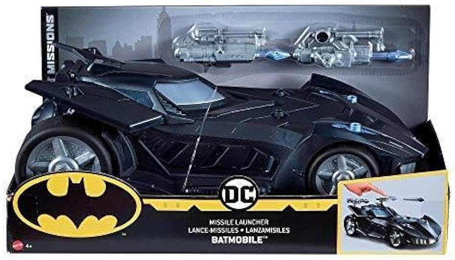 Amazon.com: BATMAN MISSIONS Missile Launcher BATMOBILE Vehicle