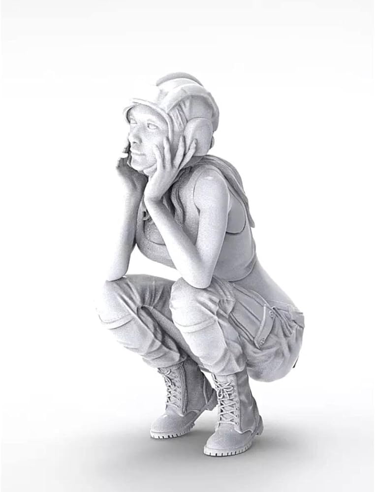 Amazon | 1/20レジンモデルフィギュアキットGK、未組み立て未塗装