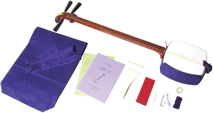 Amazon | 初心者向け 東さわり付き 津軽三味線 ST2 8点セット 日本和