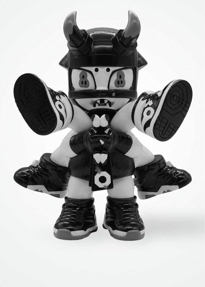 GRAPE BRAIN SNKRDUNK 鬼蜘蛛忍者ハッカク ソフビ