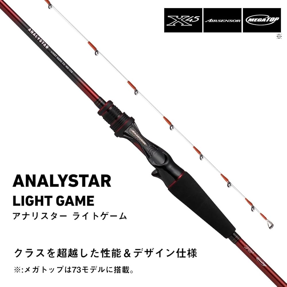 Amazon | ダイワ(DAIWA) 船竿 アナリスターライトゲーム 64 MH-190・K