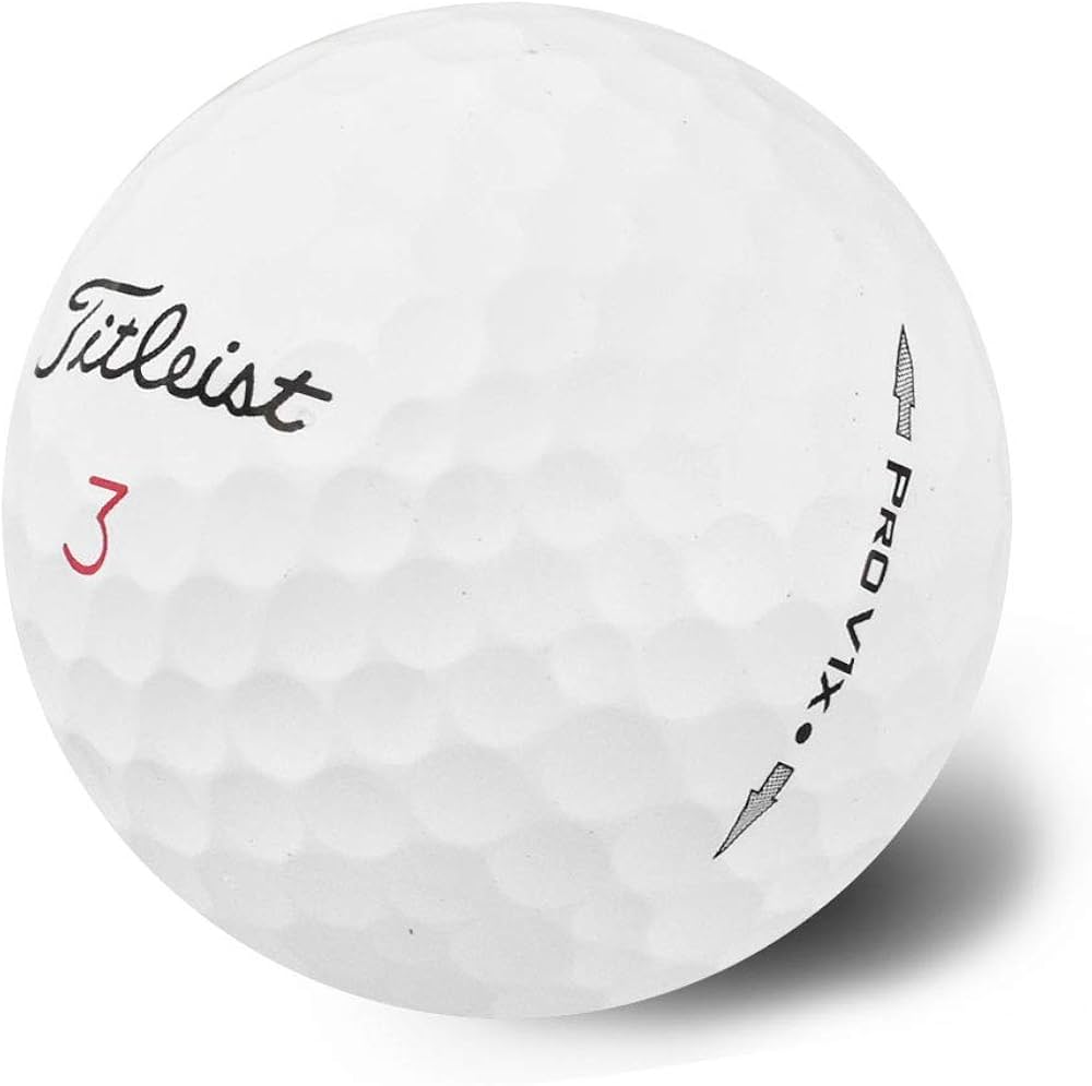 Amazon | Titleist Pro V1 Practise Golf Balls, White (One Dozen