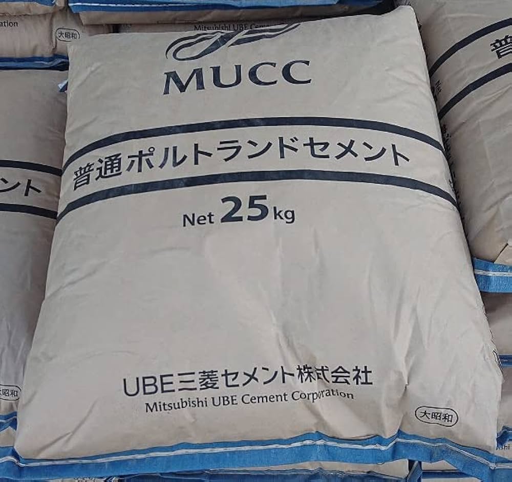 Amazon | UBE三菱セメント 普通ポルトランドセメント 25Kg | セメント