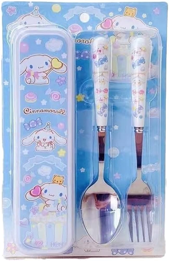 Amazon｜クロミ ハローキティ マイメロディ シナモロール カトラリー